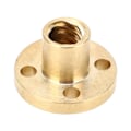 Miniatyrbilde 4 av 8: 5 stk T8 Trapesgjenge 2mm Stigning 8mm Ledd 200mm Lineær Bevegelse Gjenget Stang med Messingmutter for 3D-skriver