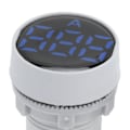 Miniatyrbillede 3 af 8: Digital Strømmåler Krystalpanel Amperemeter Rundt Signalindikator AC 220V AD16‑22DSABlue