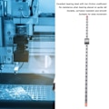Miniatyrbillede 7 af 8: Lineær føringsskinne 400mm Mikrobevægelsesslideprodukter Leje Stål til 3D Printer CNC Maskine