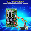Miniatyrbild 4 av 5: Motorhastighetsstyrningsmodul DC12V24V36V48V Hög Effekt Drivkort PWM 20A DC10-60V