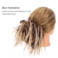 Pikkukuva 7 / 8: Messy Bun -hiuslisäke - Naisten muodikas poninhäntä Synteettinen hiuslisäke Treffailuun Tanssiin Juhliin Q17‑18T10#