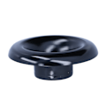 Miniatyrbilde 2 av 8: 73mm/2.9in Kort Ram Kaldluftinntak Turbo Horn Aluminium Velocity Stack Adapter Svart