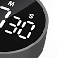 Miniatyrbild 8 av 8: Nedräkningstimer, Digital Kökstimer, Justerbara Volym- och Ljusstyrkelägen, Magnetisk Timer, Minnesfunktion för Snabba Återkallelser, Stor LED