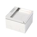 Miniatyrbilde 5 av 8: Innbygd stikkontaktboks i rustfritt stål med to uttak, universell skrivebord/gulvstrømuttak AC250V 4000W