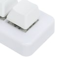 Miniatyrbilde 5 av 8: Hvit Mini 3-Tasters Tastatur ABS Bluetooth-Mottaker USB Komfortabel Håndfølelse Programmering LED Spilltastatur for Hjemmet