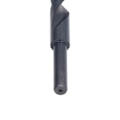 Miniatyrbillede 5 af 8: Reduceret Skaft Bor Bits Højhastigheds Stål Sort Twist Bor Bit til Aluminium Kobber 18,5mm