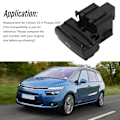 Miniatyrbilde 6 av 8: Elektronisk håndbremsskive 470703 Blank svart overflate Følsom erstatning for Citroen C4 II Picasso DS4