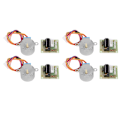 Miniatyrbillede 2 af 4: 4 Sæt Hastighedsreduktionstrinsmotor 4 Fase UL2003 Driverkort Testmodul Elektriske Dele