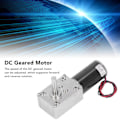 Pikkukuva 8 / 8: DC-vaihdemoottori Pieni 18W Suuri Vääntömomentti Käännettävä Turbiini Madalletun Nopeuden Moottori Itselukituvalla DC12V 0‑10RPM Minuutissa