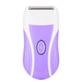 Miniatyrbilde 4 av 8: 3 i 1 USB Elektrisk Epilator Damebarbering Hårfjerning Neglefiling Ansikts- og Kroppspleie Lilla