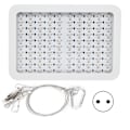 Miniatyrbillede 2 af 8: Vækstlys Panel 100 LED'er 1000W Fuld Spektrum Plantelampe Dobbeltkontakter til Spirende Blomstringsperiode EU Stik 85-265V