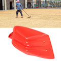 Miniatyrbillede 1 af 8: Sneskovl Rød Tykknet PP Plast Slidstærk Robust Børnesikker Skovl til Have 39 X 30cm / 15.4 X 11.8in