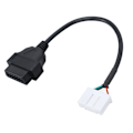 Miniatyrbillede 2 af 8: 16-bens til 20-bens Diagnostisk Adapterkabel OBD2 Detektorledning Fejlfinding Værktøj Udskiftning til Tesla Model S Model X