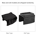 Miniatyrbillede 1 af 2: Sofa Armlæn Organizer Sofa Opbevaringspose med Kopholderbakke Sofa Fjernbetjening Holder