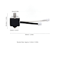 Miniatyrbild 6 av 8: Extruder Hotend Värmeblock Set Mässingsmunstycke 3D-skrivare Monterad Extruder Hotend Kit för CREALITY Ender 3V3 SE