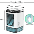 Miniatyrbild 2 av 6: Kompakt Luftkylare, Portabla Luftkonditionerare Med USB-driven Mini Skrivbordsdesign, Justerbar Höjd För Optimal Kylning, 3 Hastigheter För Anpassning