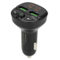 Pikkukuva 2 / 2: Kaksi USB-porttia oleva auton Bluetooth FM-lähetin äänensovitin handsfree-puheluille MP3-soittimelle