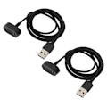 Miniatyrbilde 4 av 5: 2 stk USB klokke ladekabel Magnetisk 1 meter ladekabel Universal for Fitbit Inspire for Inspire HR