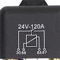 Pikkukuva 5 / 8: Käynnistys Solenoid Relä Messinki Käämi Nopea Moottorin Käynnistys Vahva Teho 4 Napainen Auton Käynnistys Relä 120A 24V