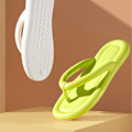 Miniatyrbilde 6 av 8: Flip Flops for Kvinner - Flattsandaler i Søte Farger - Utendørs Klips-Flip Flops for Sommeren - Lysegrønn 38/39