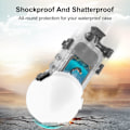 Miniatyrbild 7 av 8: Linsskydd för Insta360 X3 Silikon Vattentätt Dammtätt Actionkameralinsskydd Vit