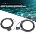 Miniatyrbillede 8 af 8: BERM Infrarød Fotoelektrisk Switch Kvadratisk Gennemstrålings Sensorer E3ZT81 DC 1224V