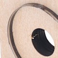 Miniatyrbillede 3 af 8: Læder Skæreform Rund Form Stans Cutter Håndværk Form Værktøj 70mm Diameter til Papir Gummi