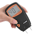 Miniatyrbilde 3 av 8: MD912 Digital LCD 2/4-polet Tre-Fuktighetsmåler Detektor Timber Hygrometer Fuktighetstester