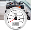 Pikkukuva 1 / 8: 3‑3/8 tuuman nopeusmittari GPS 160MPH 0‑220KM/H 9‑32VDC laivaan, jahtiin, moottoripyörään, tekniseen ajoneuvoon