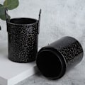 Miniatyrbillede 1 af 2: Bærbar Makeupbørstekop PU Læder Rørholder Rejse Kosmetikbeholder ToolM