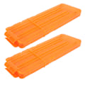 Miniatyrbild 6 av 7: 2 ST Mjuka Magasin 15 Dart-Klipp för Mjuka Skjuttleksaker Patronklipp Plastleksakstillbehör Orange