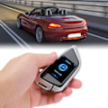Miniatyrbillede 1 af 8: Smart Fjernbetjening Bilnøgle LCD Skærm Anti-Tabt Bluetooth 5.0 Nøglefri Adgang Auto Lås Nøgle Fob til One Click Start Bil