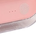 Pikkukuva 4 / 8: Pöytätuuletin Vaaleanpunainen Hiljainen Ladattava Mini Kannettava Veden Suihke Tuuletin LED-Valolla