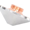 Miniatyrbillede 5 af 8: Laserdyse Dobbeltlags Dysespids 1,0 mm Åbning Krombelagt Kobber Skærekop til Udskiftning