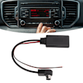Miniatyrbild 1 av 8: Bil Trådlös Bluetooth 5.0 Modul AUX IN Kabel för Alpine KCA121B AINET CDA9857 CDA9886