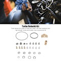 Miniatyrbillede 6 af 8: Turbolader Reparationskit Turbo Reparation Opgraderet Genopbygningskit Udskiftning til Garrett Turbolader GT15 GT17 GT18 GT20 GT22