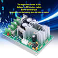 Miniatyrbillede 8 af 8: Motorhastighedsregulator Switch PWM Elektronisk Guvernør Høj Effekt Drevmodul DC10‑60V 20A