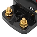 Miniatyrbillede 3 af 8: Bil Audio Sikringsautomat Manuel Nulstilling Sikring Inline Inverter Holder til Bil Audio Stereo System Båd Lastbiler Busser 100A