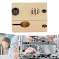Miniatyrbillede 1 af 8: 3D Printer Varmeblok Messing Høj Hårdhed Høj Temperaturbestandighed Præcis Udskiftningsvarmeblok til V6 Messing