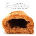 Pikkukuva 1 / 2: Pieni lemmikkieläinten puuvillainen nukkumispesä sorkkaeläimille, hamsterille, sokeriliitäjille, minkille ja lentävälle oravalle, harmaa