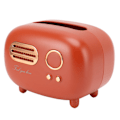 Miniatyrbild 1 av 8: Praktisk Dekorativ Servettbox, Retro Radio Design för Exklusiva Hotell, Barer, Kaféer, Bekväm Placering Säkerställer Enkel Åtkomst, Lätt att Använda