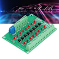 Miniatyrbilde 1 av 8: Optisk Isolasjonsmodul 24V til 5V 8-kanals Optocoupler PLC Signalomformerkort