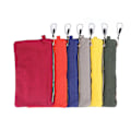 Miniatyrbilde 2 av 8: 6 stk. Glidelåsverktøypose Heavy Duty Utility Canvas Pouch Set med Karabinkrok Multifunksjonell Organizer