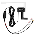 Miniatyrbilde 2 av 2: Bilantenne 3 Meter Wire 20db Digital Radio Patch Skjult Antenne Adhesive Aerial DAB SMB 12V