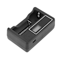 Miniatyrbillede 2 af 3: Smart Genopladelig Batterilader LCD Display med USB Kabel Enkelt Slot