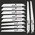 Miniatyrbild 8 av 8: 10 st Sawsågblad HSS Reciprocating Träskärning Beskärning Diverse Web för Snickeriverktyg
