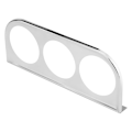 Miniatyrbilde 2 av 2: Chrome 52mm 2 tommer Universal Multi-Hull Meter Måler Pillefeste Pod Holder Brakett Sølv