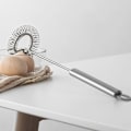 Miniatyrbild 5 av 6: Visp i rostfritt stål, multifunktionellt köksredskap för snabb vispning utan att bränna, idealisk för att blanda såser och krämer, bekvämt grepp