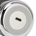 Miniatyrbillede 5 af 8: Halshud Rejuvenerings Massager med 3 Farvede Lys Vibrationer Fremmer Cirkulation Hals Skønheds Enhed