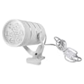Miniatyrbilde 2 av 2: 220V Hvit 9 stk LED Plantevekst Innendørs Justerbar Vekstlampe med Klemme (Hvit 9LED)